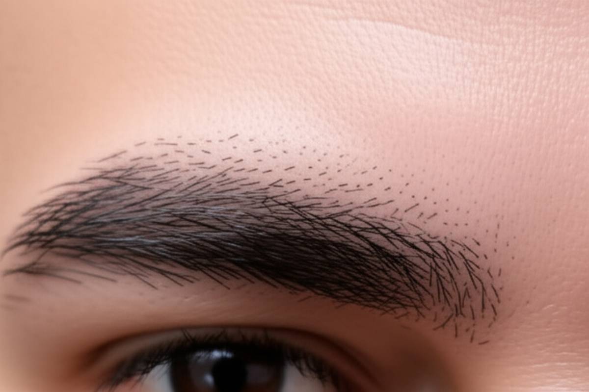 کاشت ابروی طبیعی و موثر