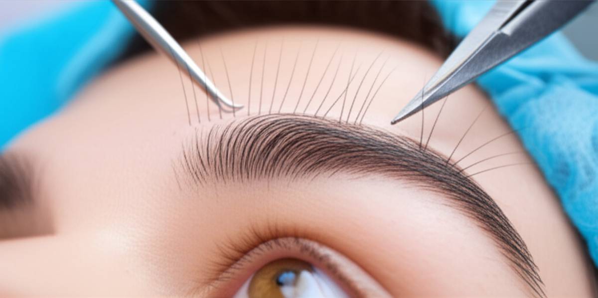 male eyebrow transplant